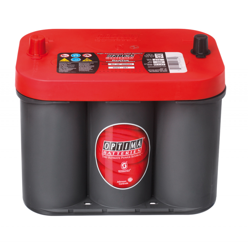Batterie, Morsetti BATTERIA OPTIMA RED 50 Ah Optima (acq.min. unità)