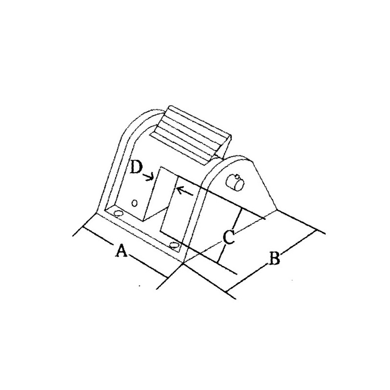 Ferma Ancore e Accessori Ancore BLOCCA CATENA INOX 316 Marine Town (acq.min. unità) - immagine 2