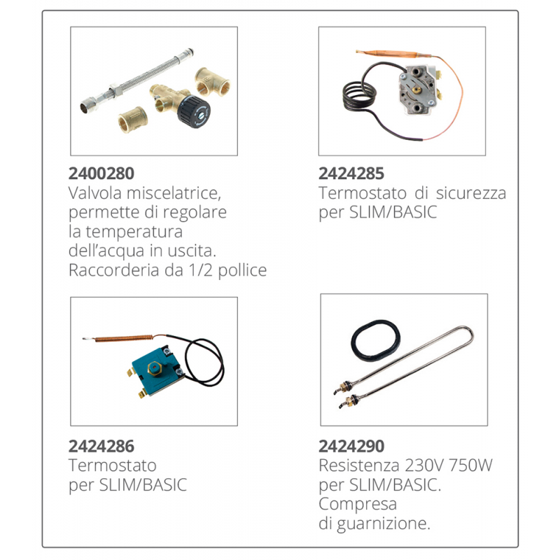 Boiler Marini BOILER INOX LT.50 Indel Webasto Marine - Isotemp (acq.min. unità) - immagine 2