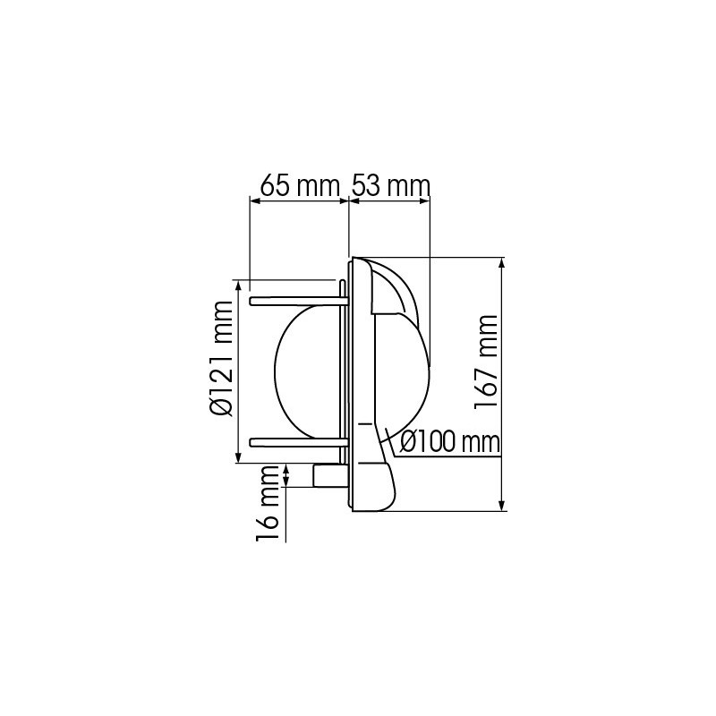 Bussole Plastimo BUSSOLA CONTEST 101 NERA Plastimo (acq.min. unità) - immagine 3