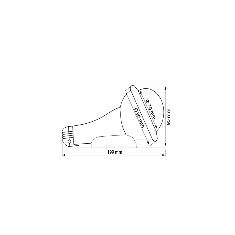 Bussole da Rilevamento Plastimo BUSSOLA IRIS 100 TACTICAL Plastimo (acq.min. unità) - immagine 2