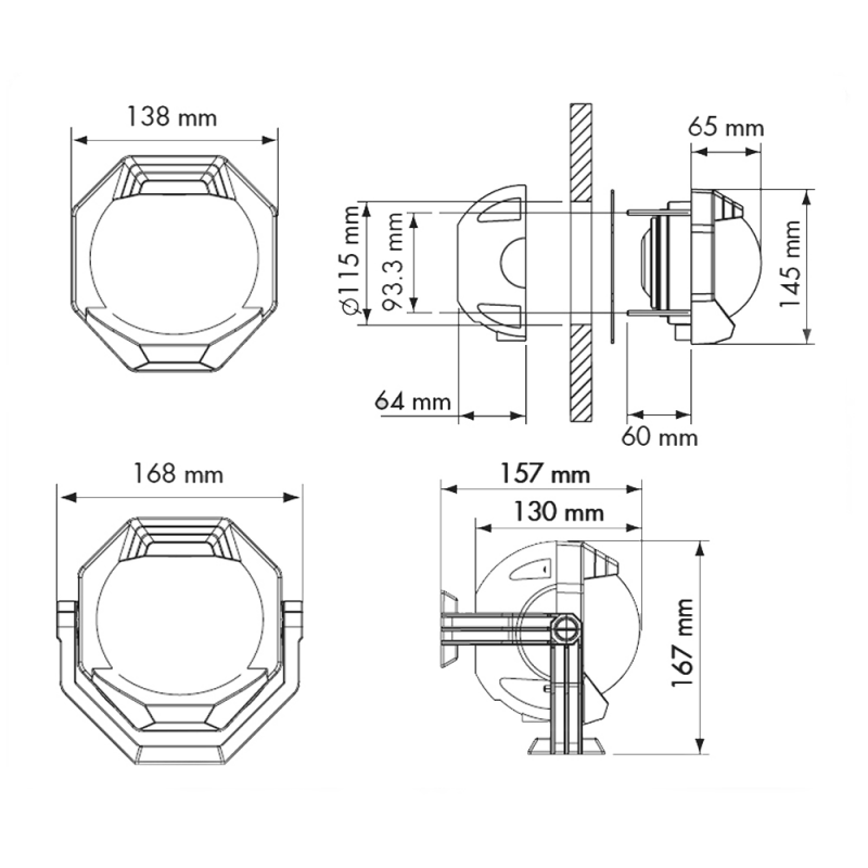 Bussole Plastimo BUSSOLA CONTEST 130 Plastimo (acq.min. unità) - immagine 2