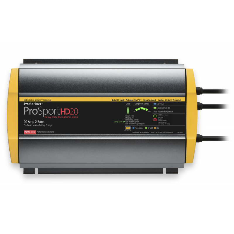 Caricabatterie - Inverter CARICABATTERIE PROSPORT HD20 Promarine (acq.min. unità)