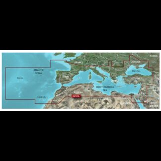 Strumentazione Garmin CARTOGRAFIA VEU723L MAR MEDITER. Garmin (acq.min. unità)