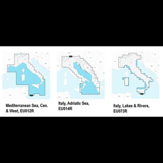 Cartografia PLUS ITALIA, LAGHI, COSTE Navionics (acq.min. unità)