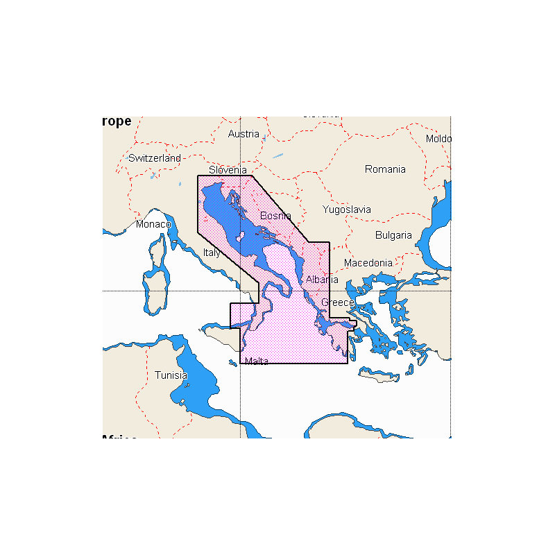 Cartografia Mar Tirreno - Mediterraneo Centrale C-Map (acq.min. unità) - immagine 2