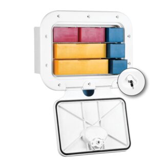 Tasche Portaoggetti, Cassettiere CASSETTIERA PESCA C/CHIAVE Nuova Rade (acq.min. unità)