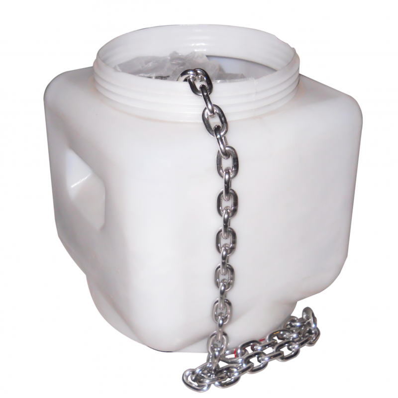 Catena Calibrata CATENA INOX CALIBRATA Ø MM.8 MT 50 (acq.min. unità) - immagine 2