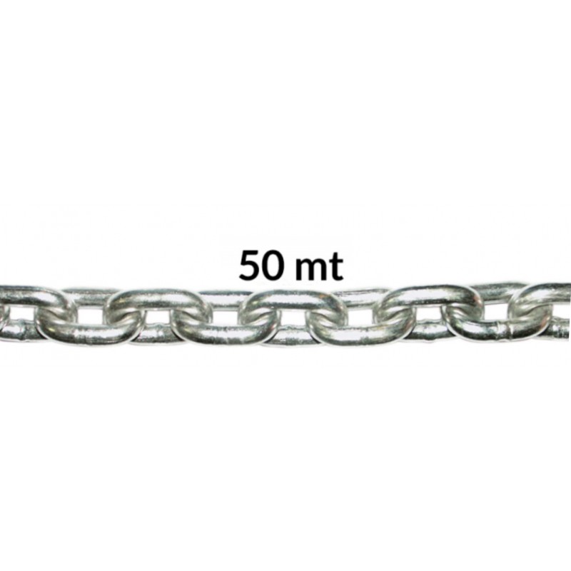 Catena Calibrata CATENA INOX CALIBRATA Ø MM.8 MT 50 (acq.min. unità)