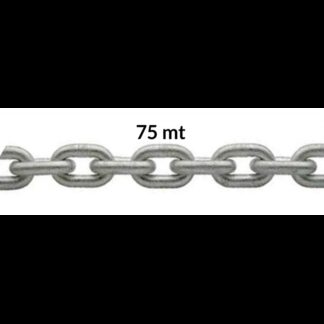 Catena Calibrata CATENA ZINC. CALIBRATA Ø MM.12X75MT (acq.min. unità)