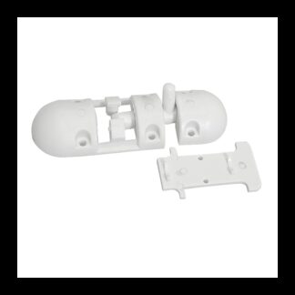Catenacci Inox, Ottone, Nylon CATENACCIO NYLON BIANCO MM.86X29X26 Nuova Rade (acq.min. unità)