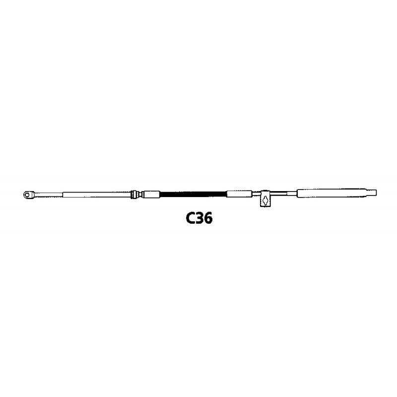 Cavi Telecomando CAVO C36 DA 18' Ultraflex (acq.min. unità)