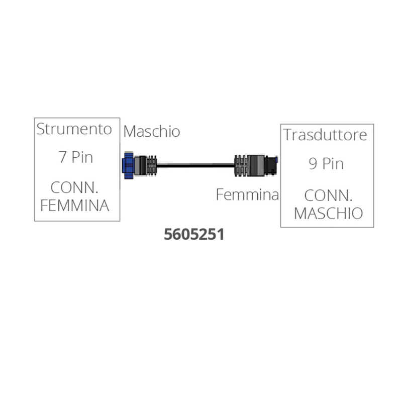 Strumentazione Lowrance CAVO ADATTATORE Lowrance (acq.min. unità)