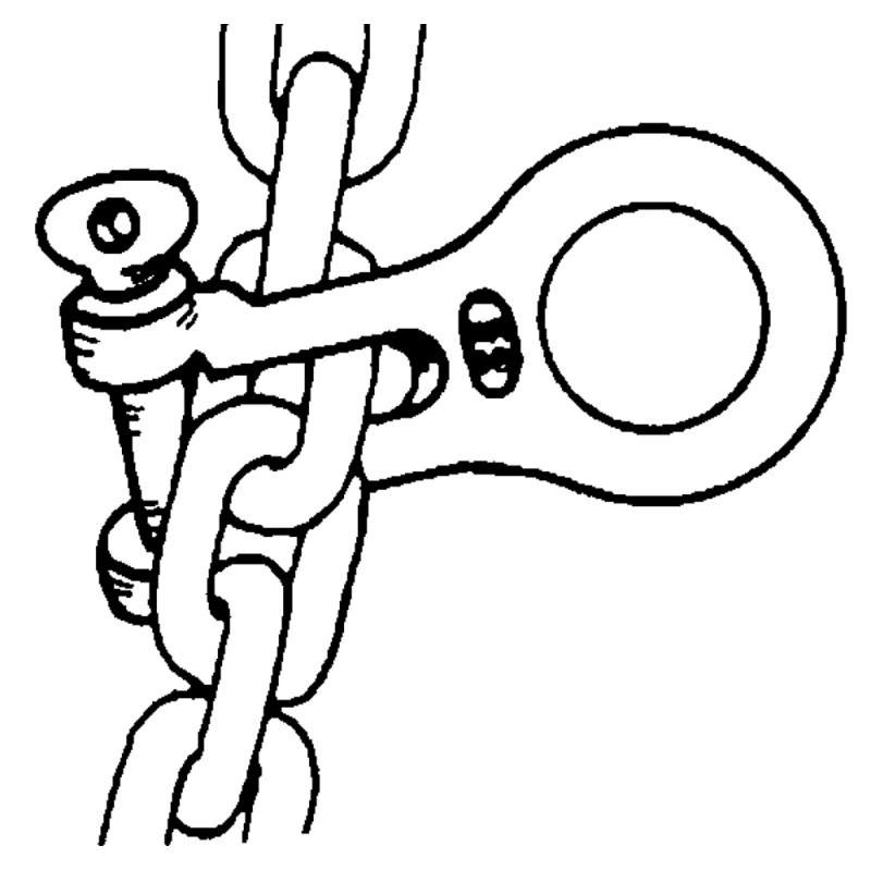 Ferma Ancore e Accessori Ancore CHAIN GRIPPER Ø MM.6-8 Kong (acq.min. unità) - immagine 3
