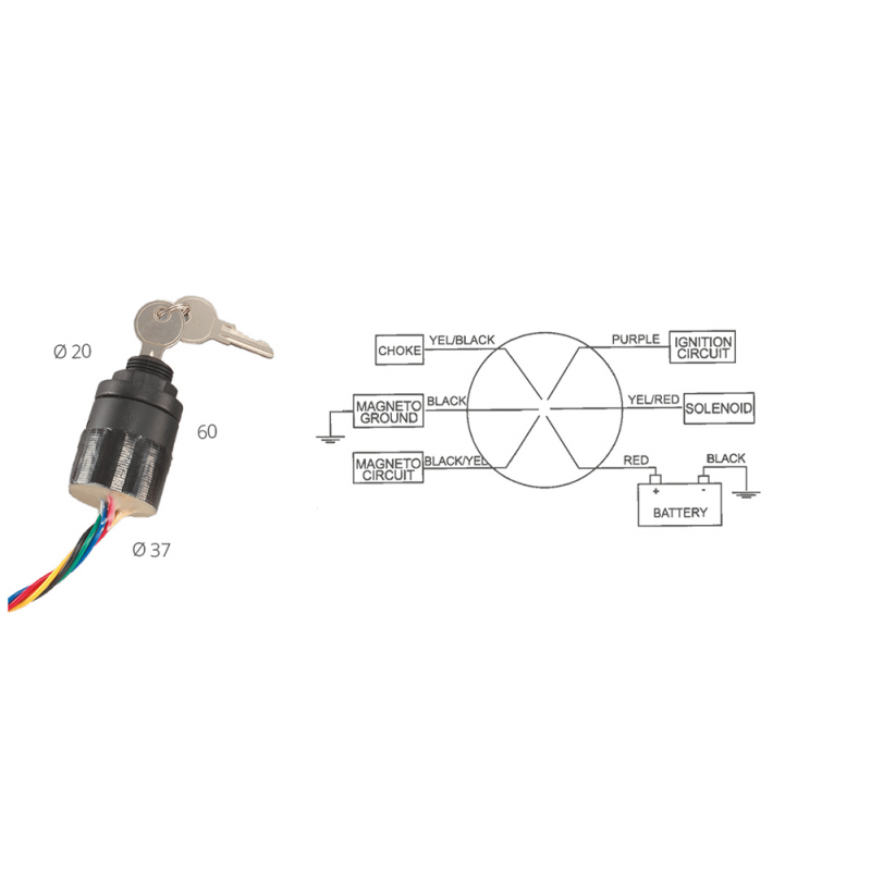 Spie, Interruttori CHIAVE AVVIAMENTO AAA (acq.min. unità) - immagine 2