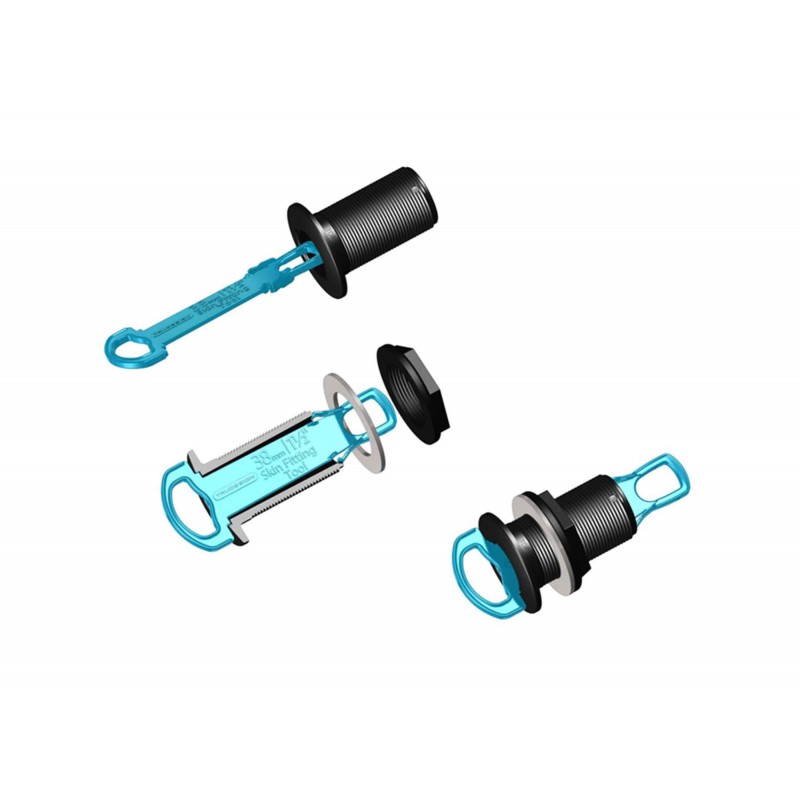 Passascafi CHIAVE MONTAGGIO PASSASCAFO 2" Trudesign (acq.min. unità) - immagine 2
