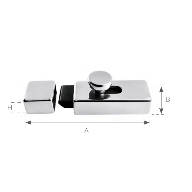 Catenacci Inox - Ottone - Nylon FERMAPORTA A MOLLA INOX 316 Marine Town (acq.min. unità) - immagine 2