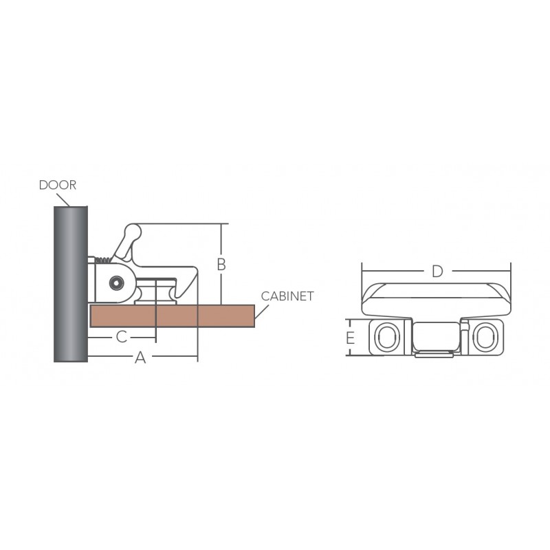 Fermaporte CHIUSURA AUTOMATICA (acq.min. unità) - immagine 2