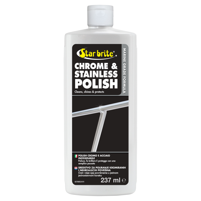 Linea Star Brite CHROME & STAINLESS POLISH 237ML Star Brite (acq.min. unità)
