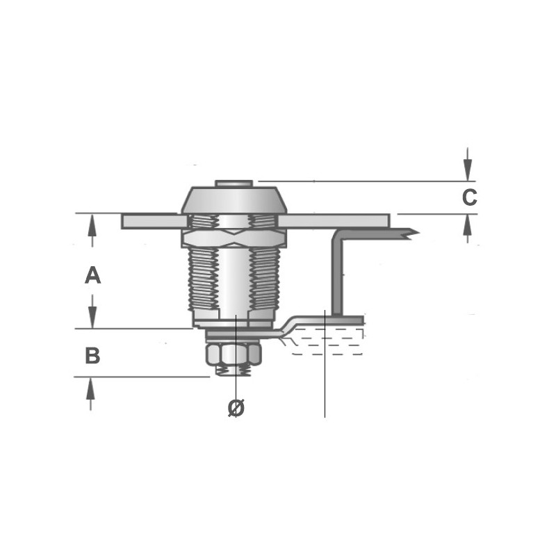 Cilindri CILINDRO UNICA CHIAVE MM.18 CORTELLEZZI PRIMO (acq.min. unità) - immagine 2