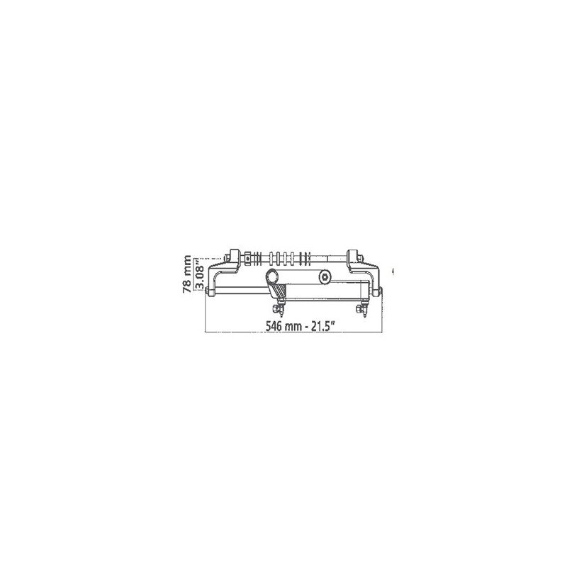Timonerie Idrauliche Ultraflex CILINDRO UC95-OBF/1 Ultraflex (acq.min. unità) - immagine 2
