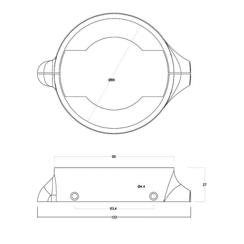 Anodi Volvo Penta COLLARE IN ZINCO PER SAIL DRIVE Tecnoseal (acq.min. unità) - immagine 2
