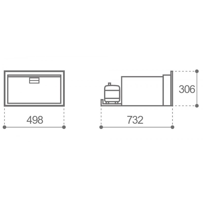 Frigoriferi Vitrifrigo CONGELATORE DW35 BTX OCX2 Vitrifrigo (acq.min. unità) - immagine 3