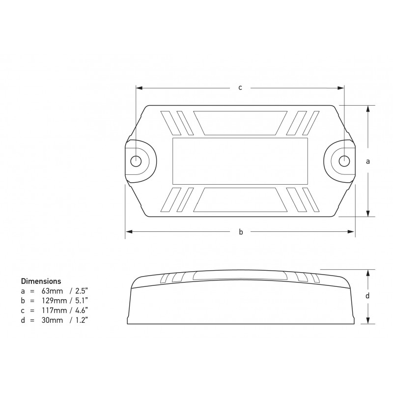 Faretti a Led Subacquei,Sottoplance CONTROLLER APELO Hella marine (acq.min. unità) - immagine 2