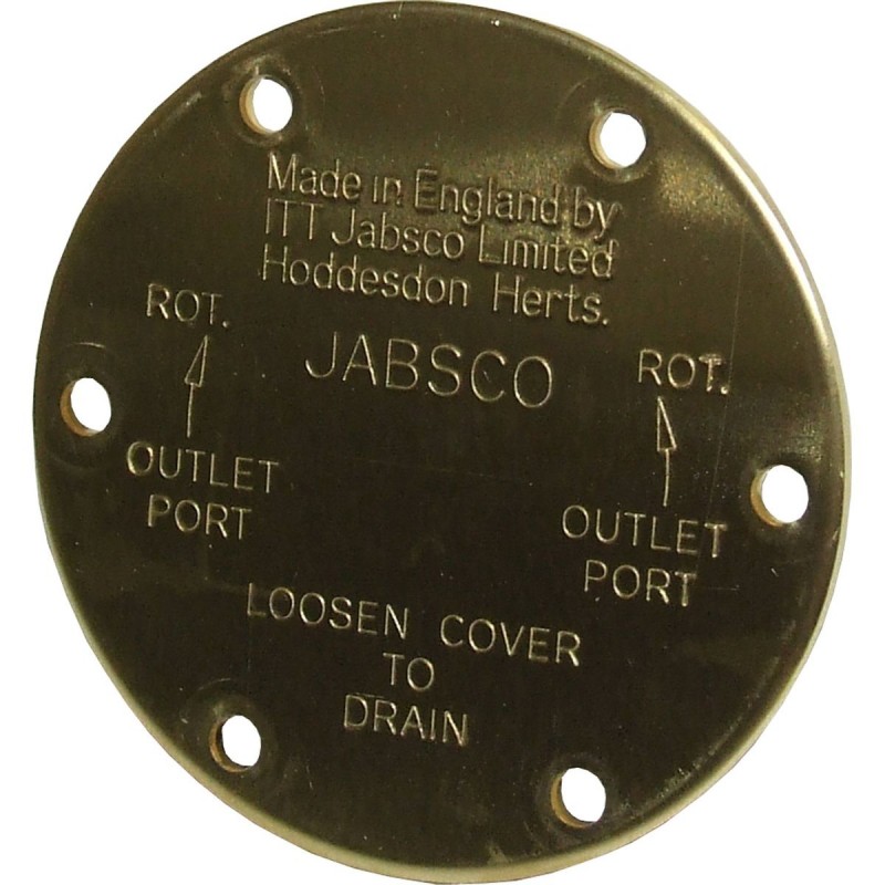 Accessori per Pompe COPERCHIO 11830-0000 EX 3992 Jabsco (acq.min. unità)