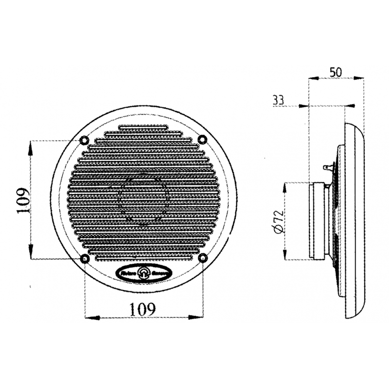 Casse e Coperture Sintolettori ALTOPARLANTI 80W Riviera (acq.min. unità) - immagine 2