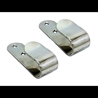 Clips COPPIA DI GANCI IN ACCIAIO INOX Marine Town (acq.min. unità)