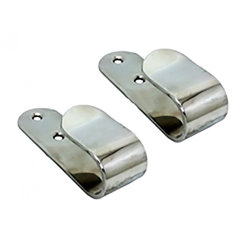 Clips COPPIA DI GANCI IN ACCIAIO INOX Marine Town (acq.min. unità)