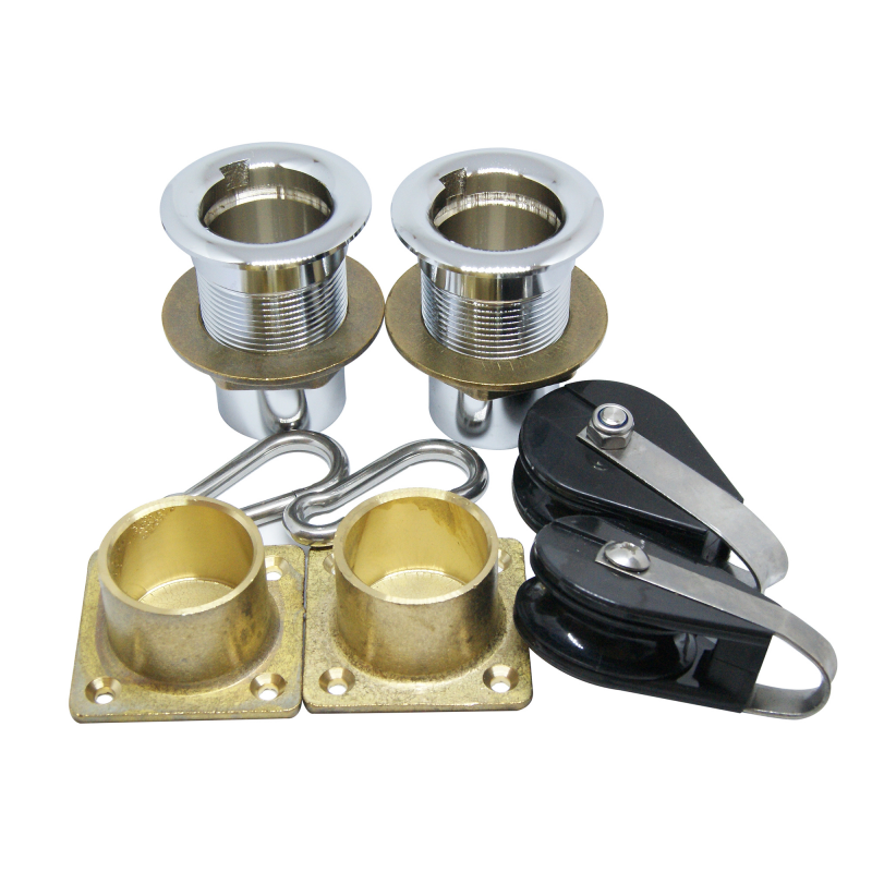 Roll-bar, Gruette COPPIA GRUETTE INOX Ø MM.60 (acq.min. unità) - immagine 2