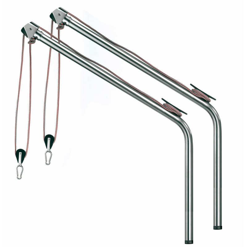 Roll-bar, Gruette COPPIA GRUETTE INOX Ø MM.60 (acq.min. unità)