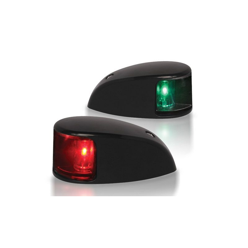 Fanali di Via a LED < 50 M. FANALI NERI LED S/D MONTAGG. PONTE Hella marine (acq.min. unità)