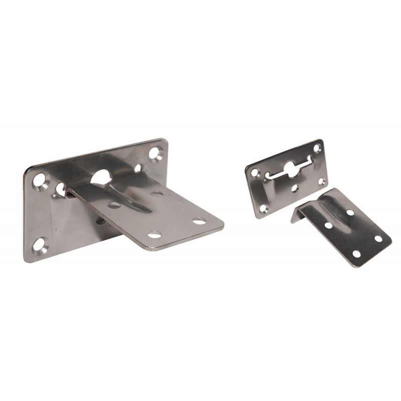 Sedute e Cuscini COPPIA SUPPORTI INOX PER MENSOLE AAA (acq.min. unità)