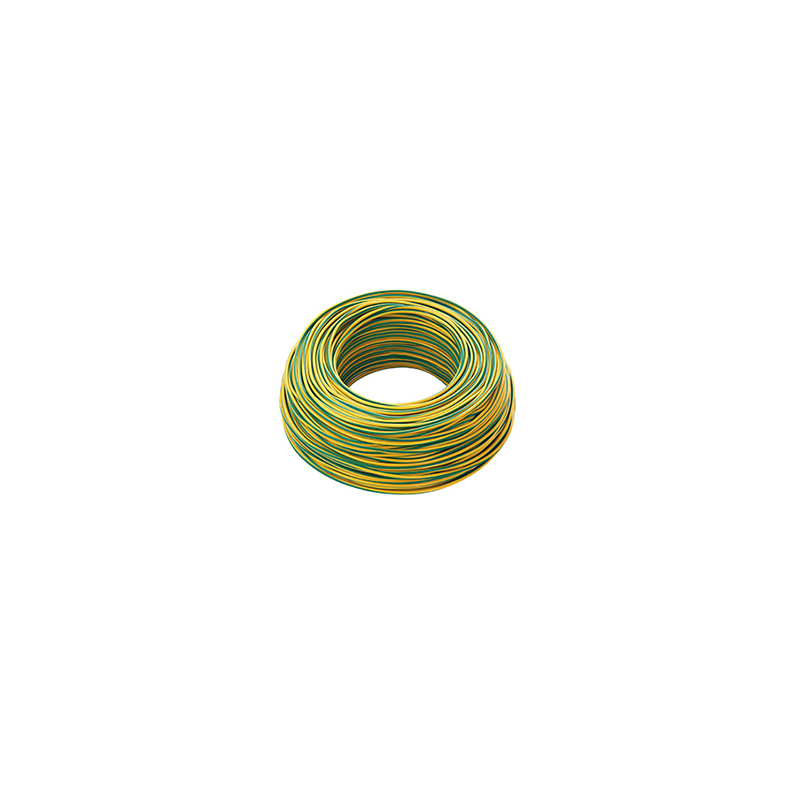 Cavi Elettrici CORDICELLA GIALLO VERDE Ø MM.4 (acq.min. unità)