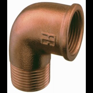 Raccorderia in Bronzo CURVA M-F IN BRONZO DA 3' Guidi (acq.min. unità)