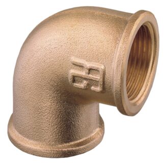 Raccorderia in Ottone CURVA F-F DA 3' Guidi (acq.min. unità)
