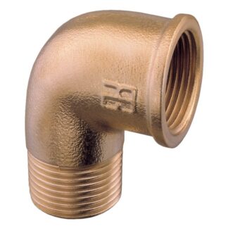 Raccorderia in Ottone CURVA M-F DA 3' Guidi (acq.min. unità)