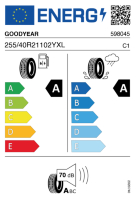 Pneumatici Auto Estivi GOODYEAR F1-AS6 255/40 R21 102W XL - immagine 4