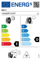 Pneumatici Auto Invernali HIFLY HF212 155/80 R13 79 T - immagine 2