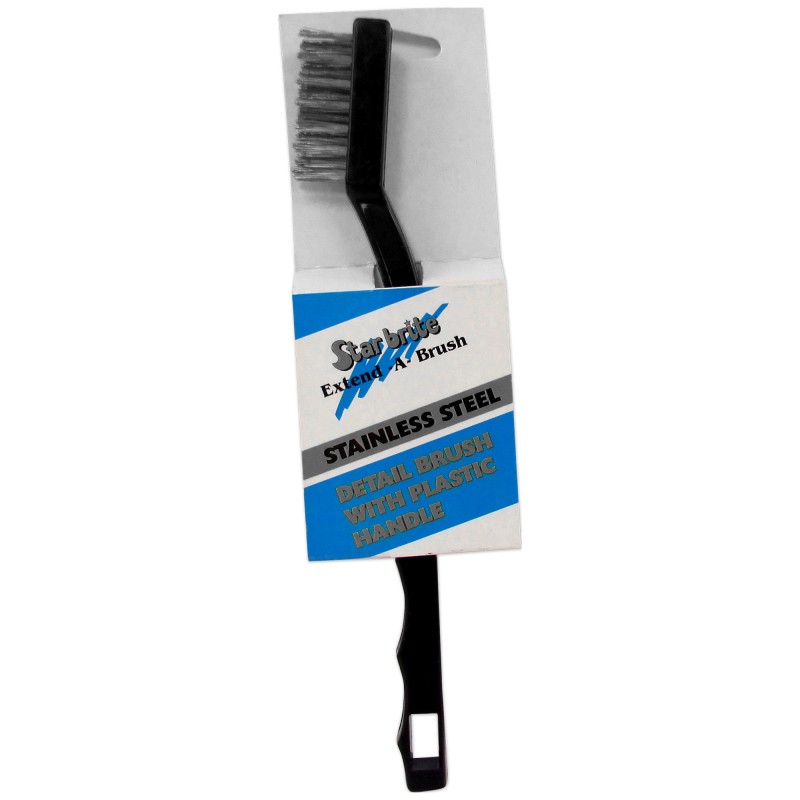 Linea Star Brite DETAIL BRUSH SETOLE IN ACCIAIO INOX Star Brite (acq.min. unità)