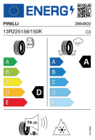Pneumatici Furgone o Autocarro PIRELLI TG:01 II 13 R22.5 156/150K - immagine 2