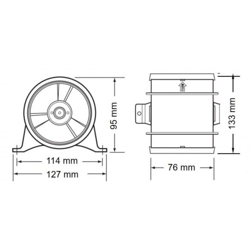 Elettroventilatori BLOWER 4' 24V Rule (acq.min. unità) - immagine 2