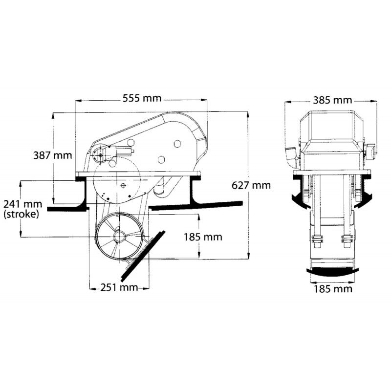 Eliche di Manovra Max Power ELICA COMPACT RETRACT CR70 Max Power (acq.min. unità) - immagine 2