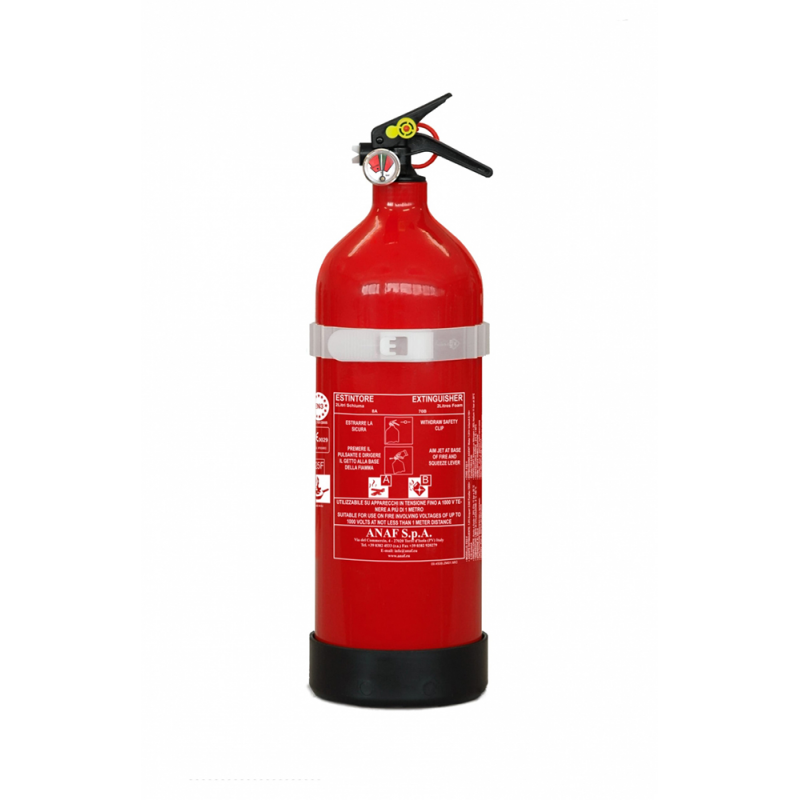 Estintori ESTINTORE A SCHIUMA KG.2 C/MAN. Anaf (acq.min. unità)