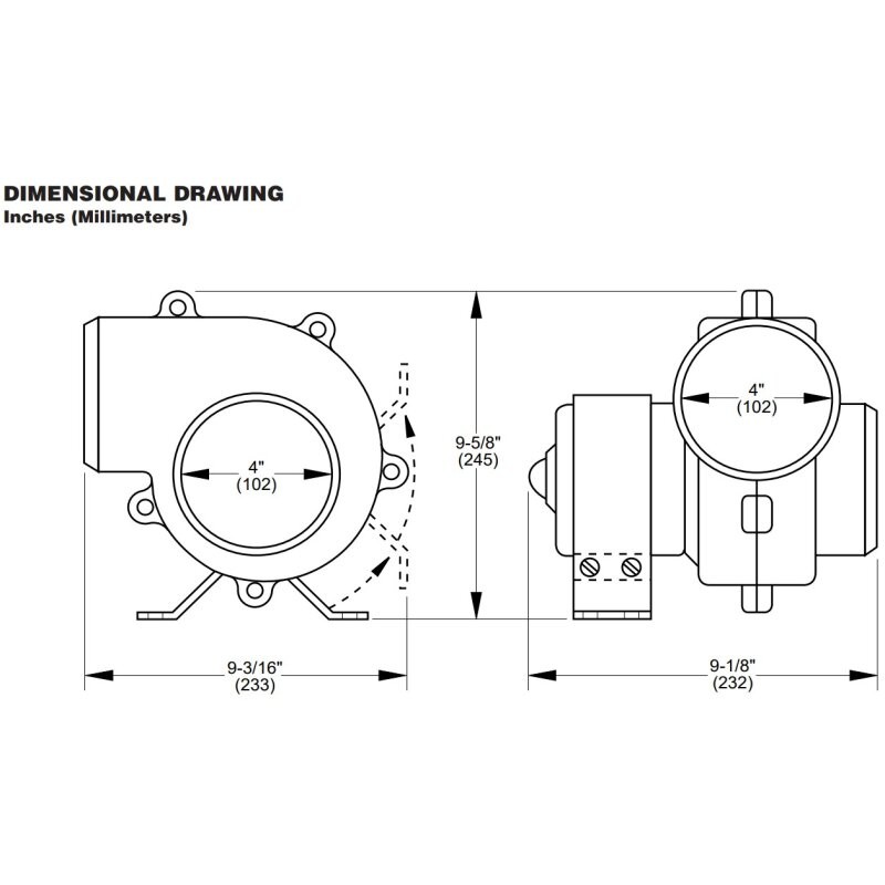 Elettroventilatori ESTRATTORE PAR 24V 36740-0010 Jabsco (acq.min. unità) - immagine 2