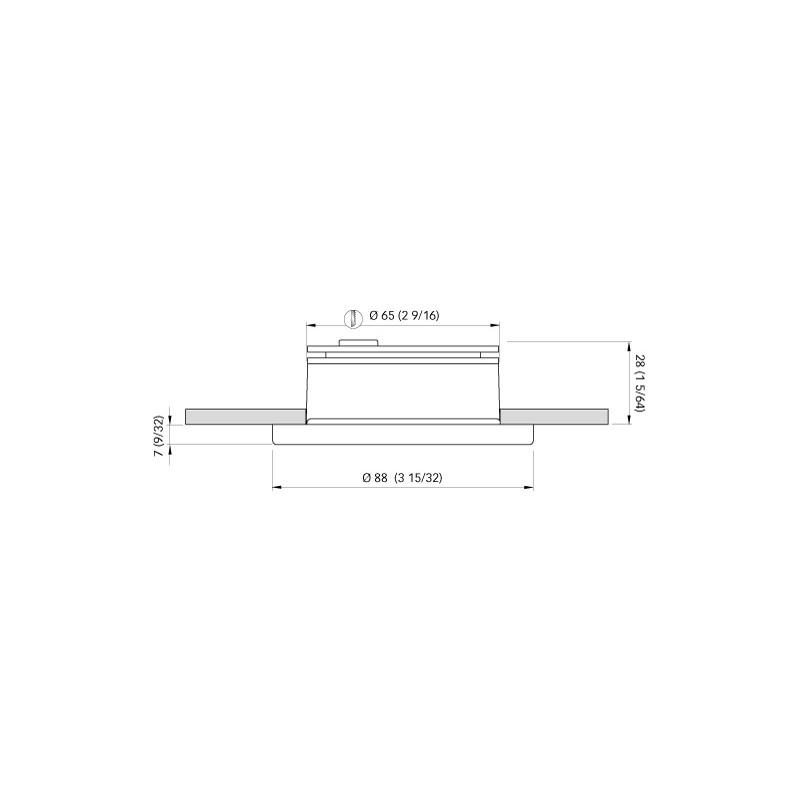 Faretti Led Quick FARETTO AD INCASSO CHIARA 4W Quick (acq.min. unità) - immagine 2
