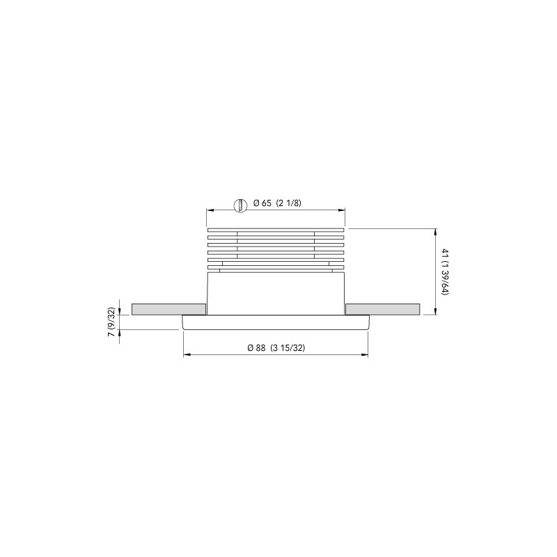 Faretti Led Quick FARETTO AD INCASSO CHIARA 6W Quick (acq.min. unità) - immagine 2